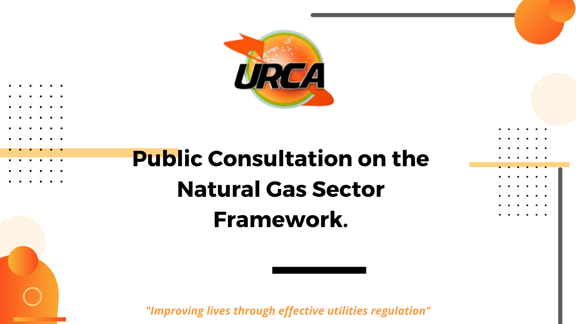 Stakeholder Forum on Public Consultation for Natural Gas Framework